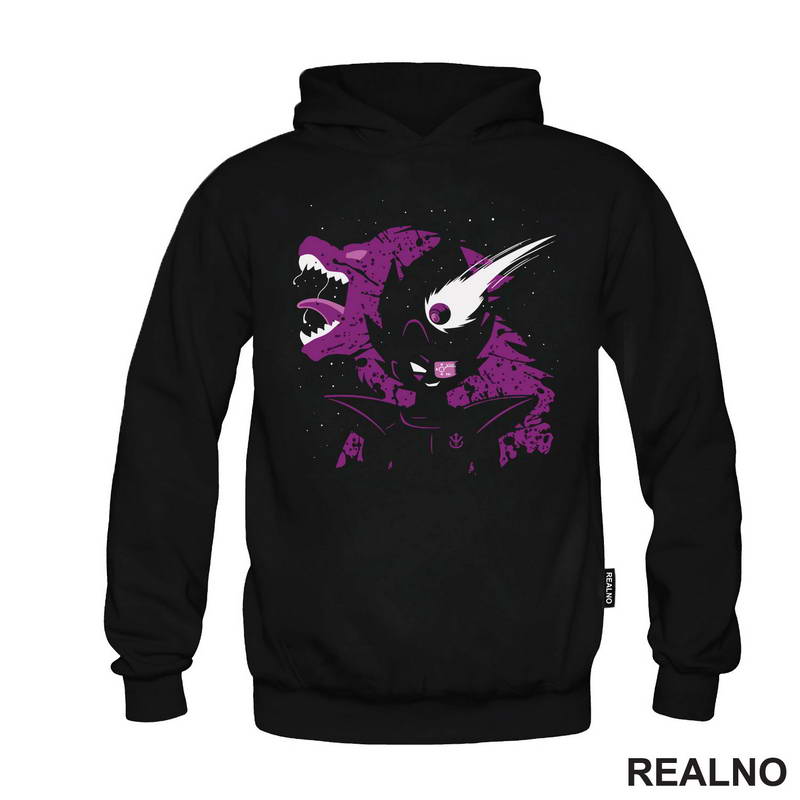 Great Ape And Vegeta - Purple - Goku - Dragon Ball - Majica
