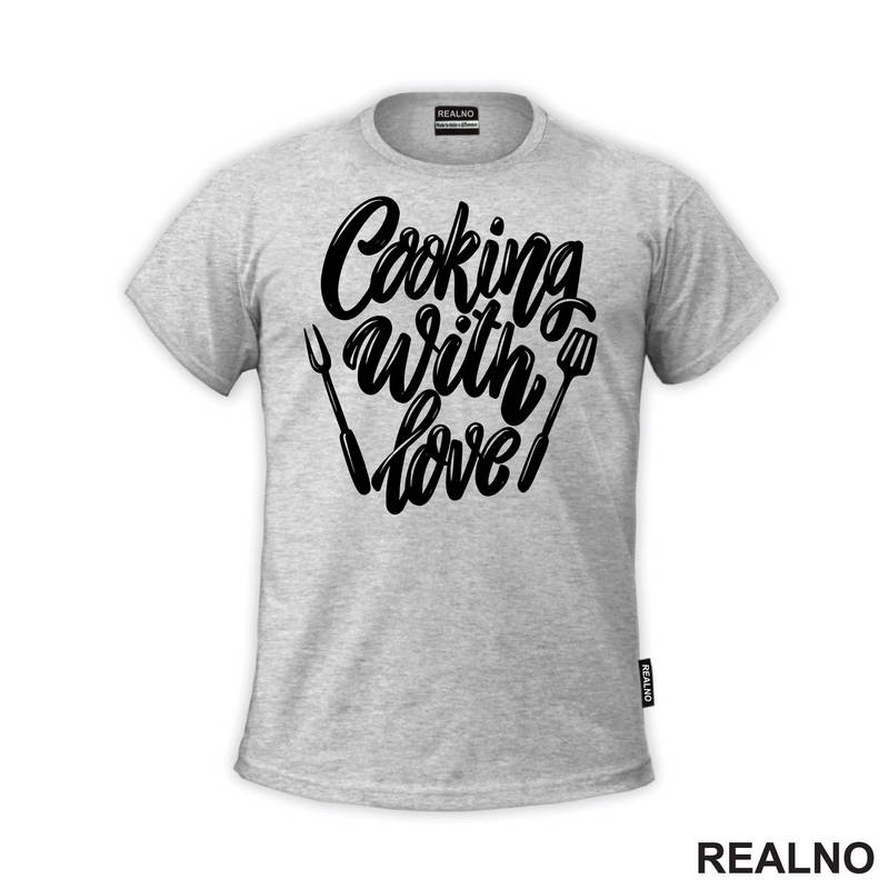 Cooking With Love - Hrana - Food - Majica