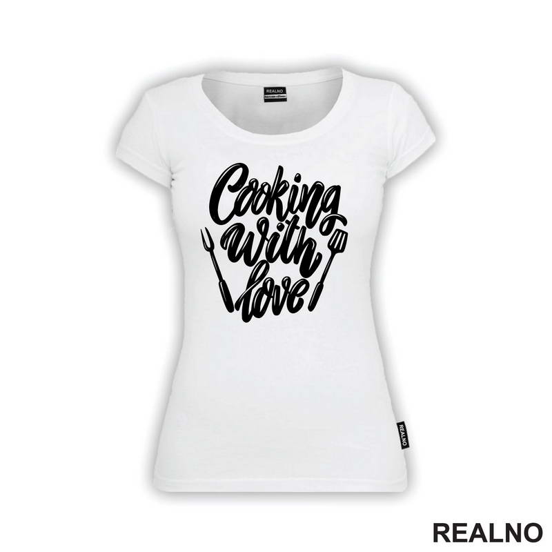 Cooking With Love - Hrana - Food - Majica
