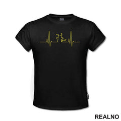 Heart Beat Pikachu - Pokemon - Majica
