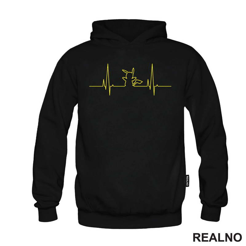 Heart Beat Pikachu - Pokemon - Majica