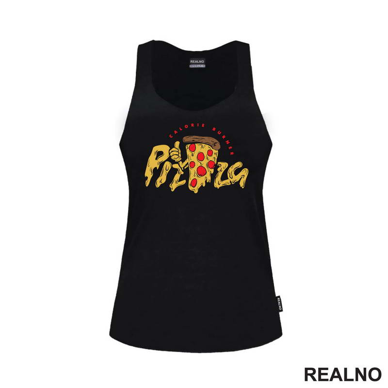 Calorie Burner - Pizza - Hrana - Food - Majica