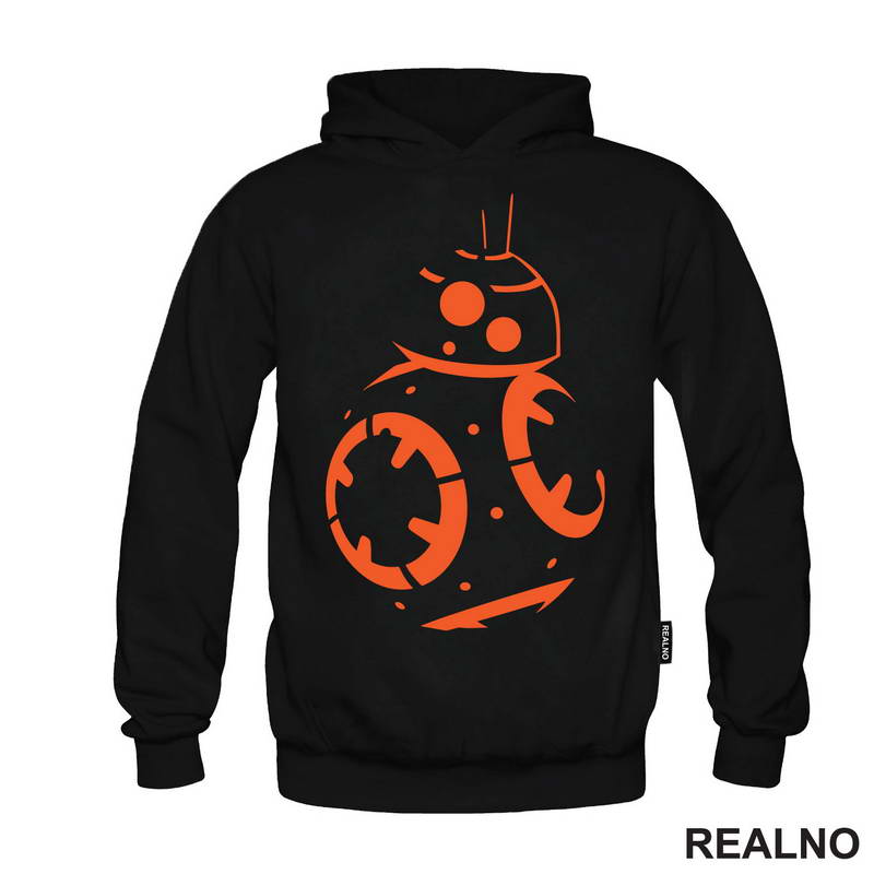 BB - 8 Orange Lines - Star Wars - Majica