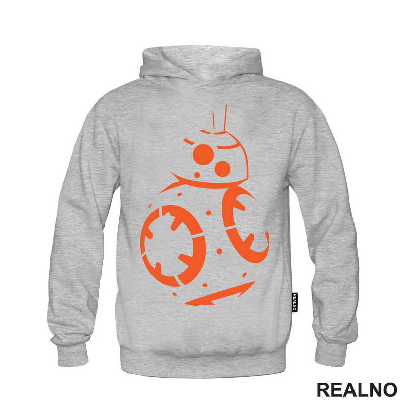 BB - 8 Orange Lines - Star Wars - Majica