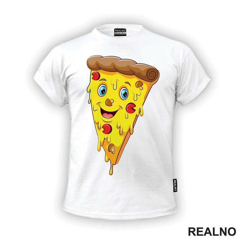 Smiling Pizza - Hrana - Food - Majica