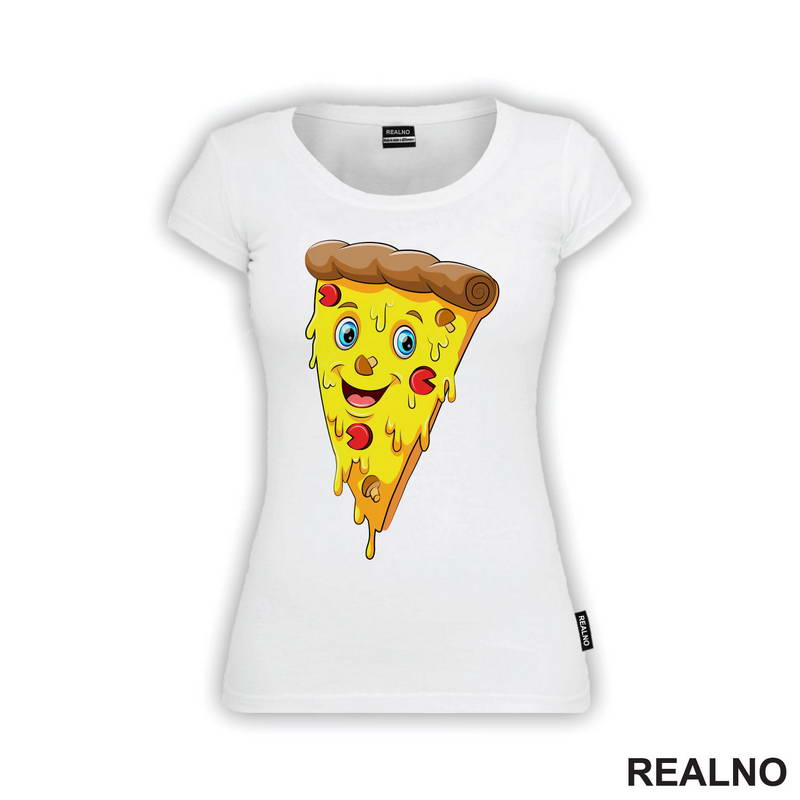 Smiling Pizza - Hrana - Food - Majica