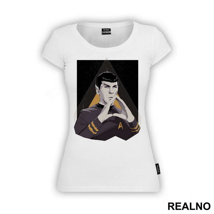 Spock - Orange - Star Trek - Majica