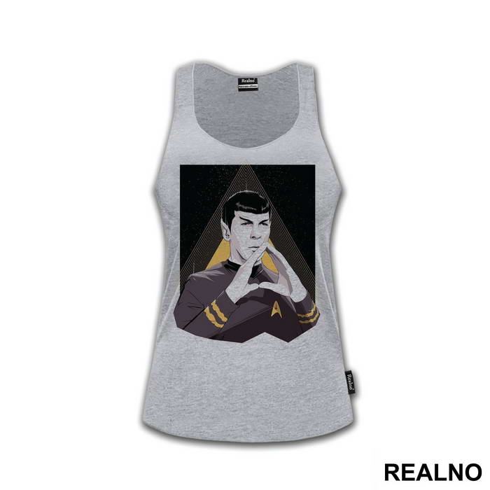 Spock - Orange - Star Trek - Majica