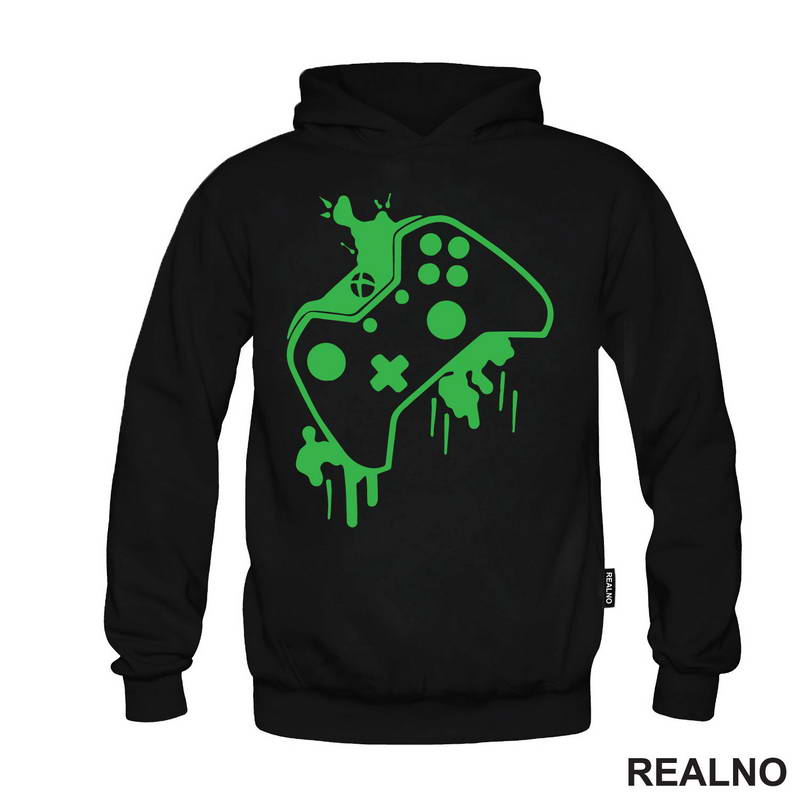 Green Joystick - Gamer - Geek - Majica