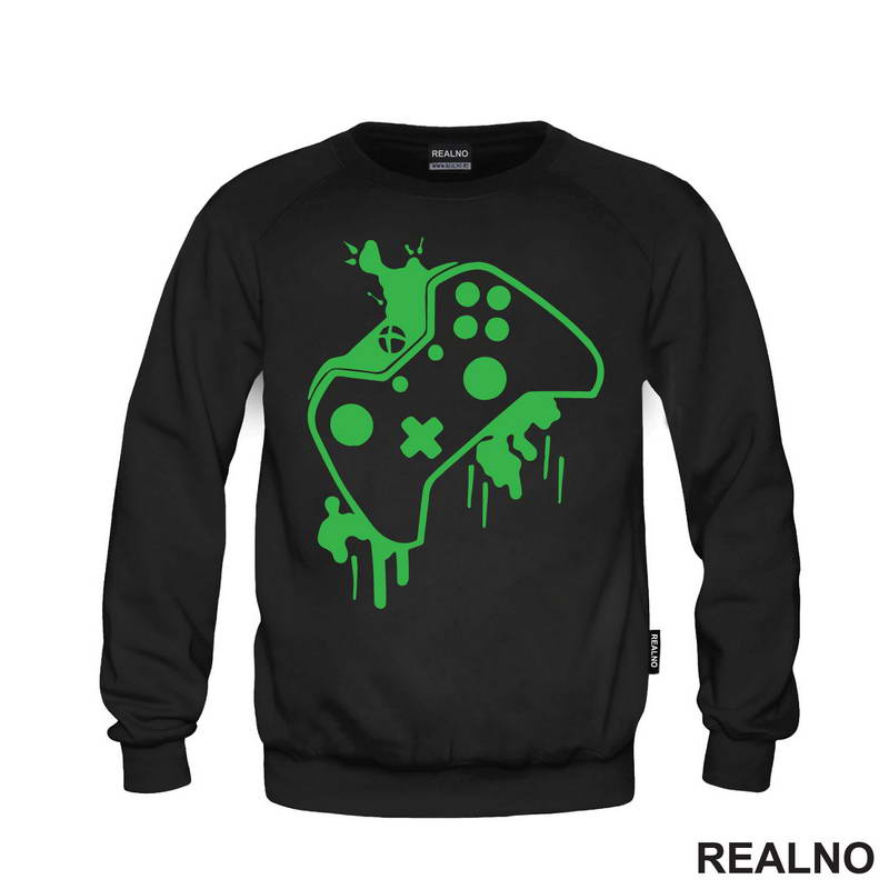 Green Joystick - Gamer - Geek - Majica