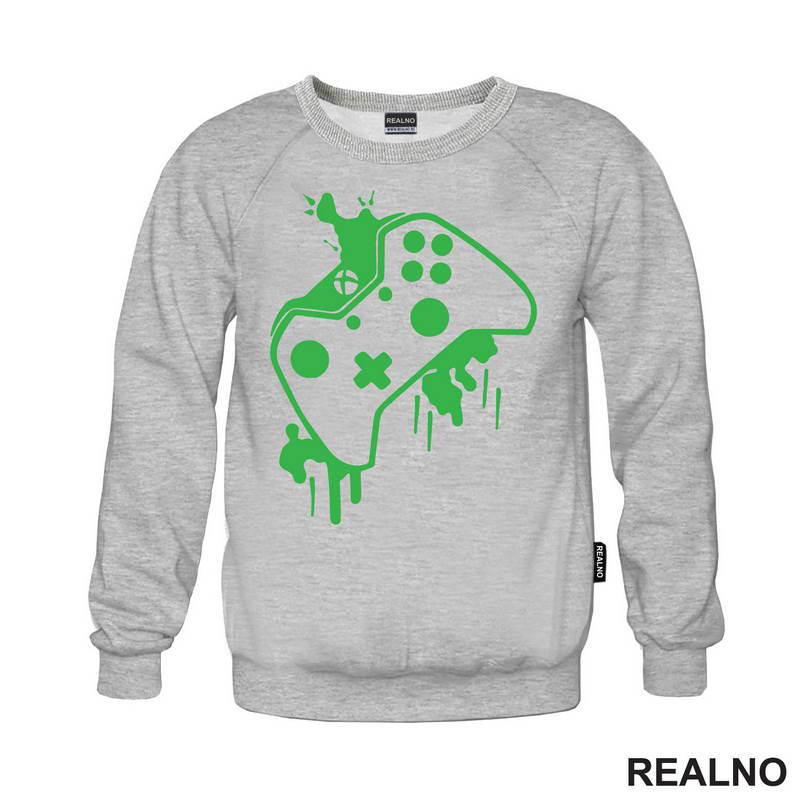 Green Joystick - Gamer - Geek - Majica