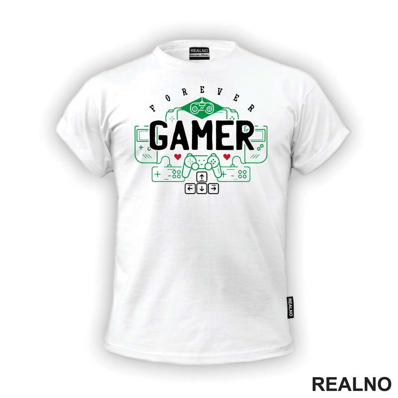 Forever Gamer - Geek - Majica