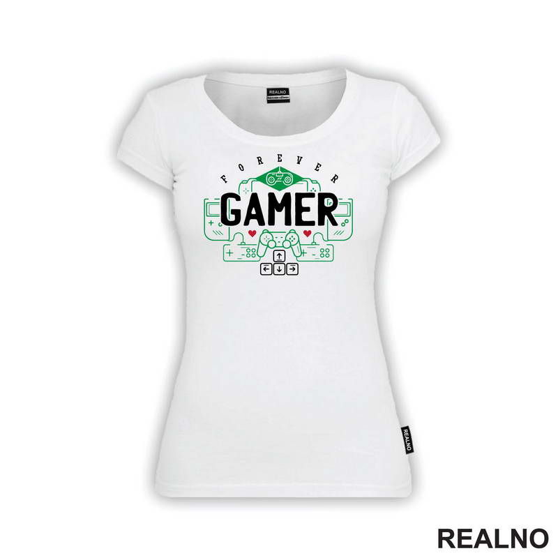Forever Gamer - Geek - Majica
