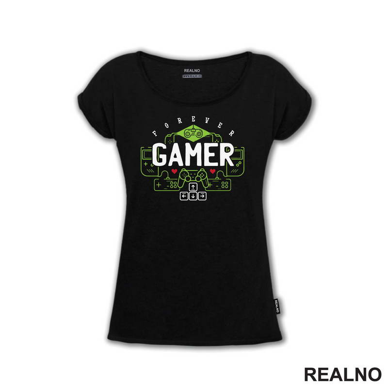 Forever Gamer - Geek - Majica