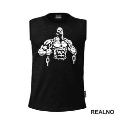 Bodybilder With Chains - Trening - Majica