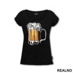 Beer Mug - Drawing - Humor - Majica