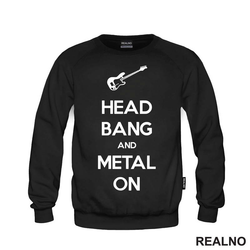 Head Bang and Metal On - Muzika - Majica