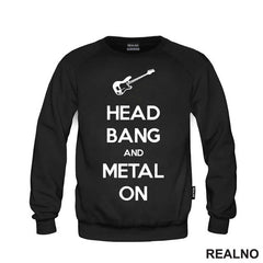 Head Bang and Metal On - Muzika - Majica