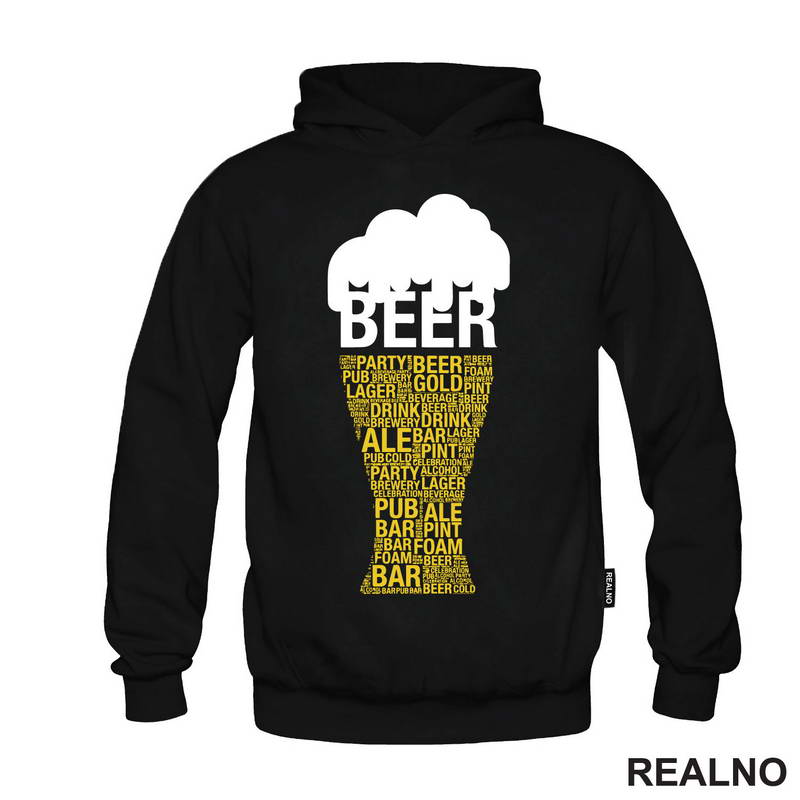 Quotes Inside Beer Glass - Humor - Majica