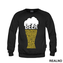 Quotes Inside Beer Glass - Humor - Majica