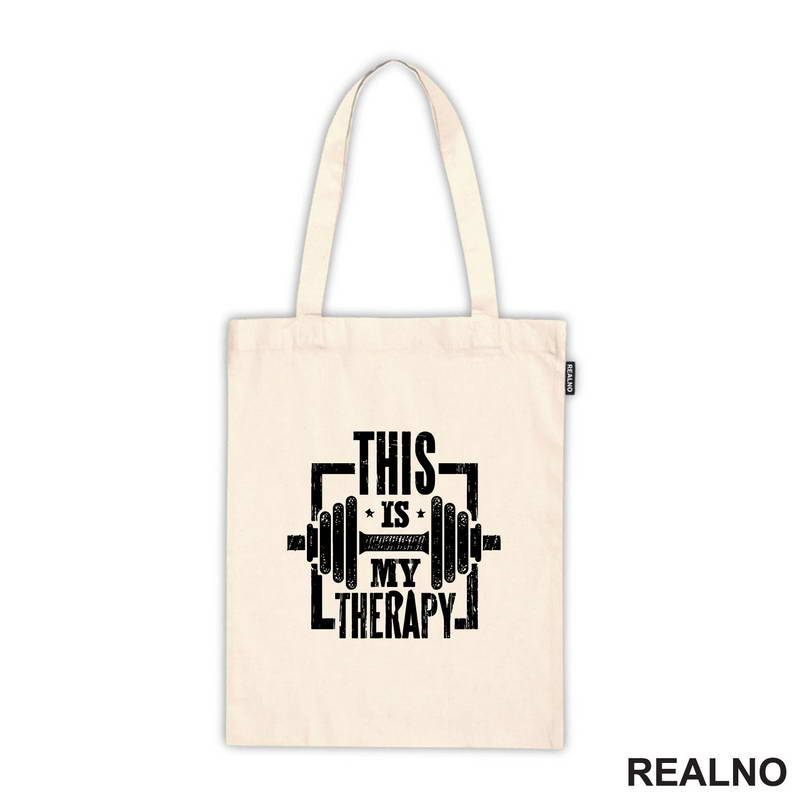 This is My Therapy - Gym - Trening - Majica