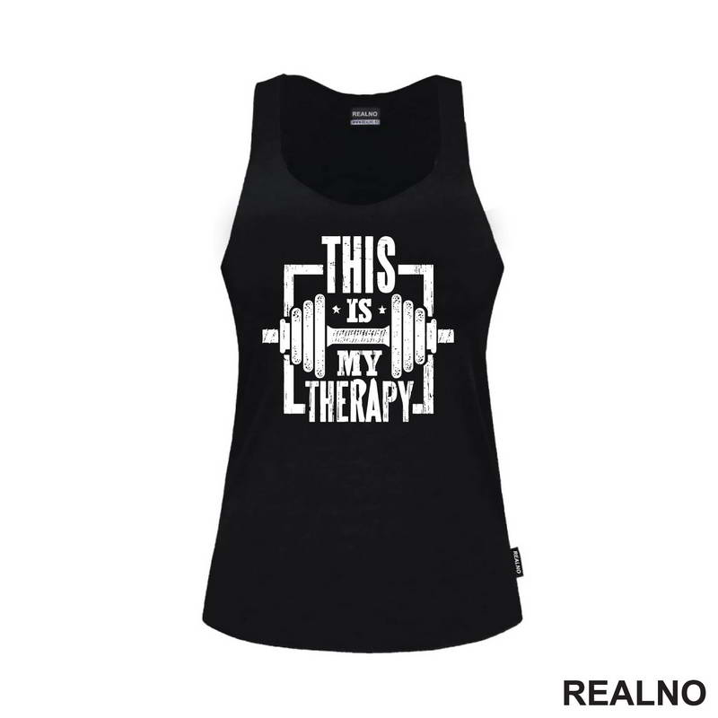 This is My Therapy - Gym - Trening - Majica
