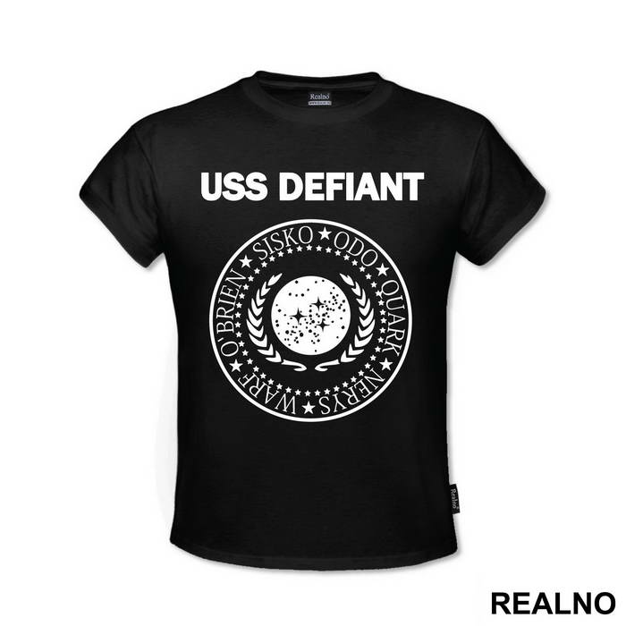 USS Defiant - Ramones - Star Trek - Majica