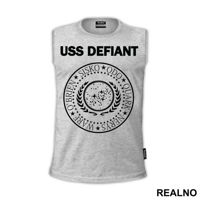 USS Defiant - Ramones - Star Trek - Majica