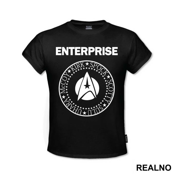 Enterprise - Ramones - Star Trek - Majica