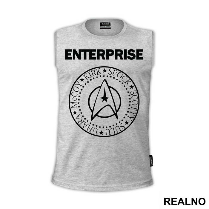 Enterprise - Ramones - Star Trek - Majica