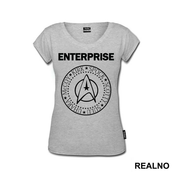 Enterprise - Ramones - Star Trek - Majica