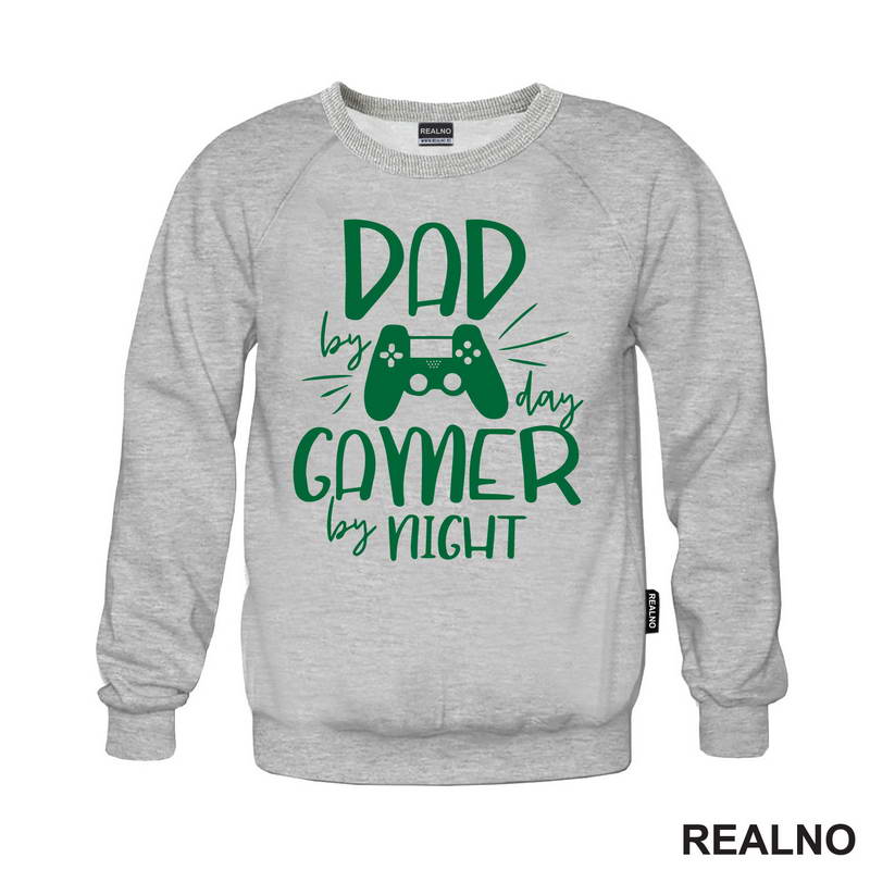 Dad By Day, Gamer By Night - Geek - Majica