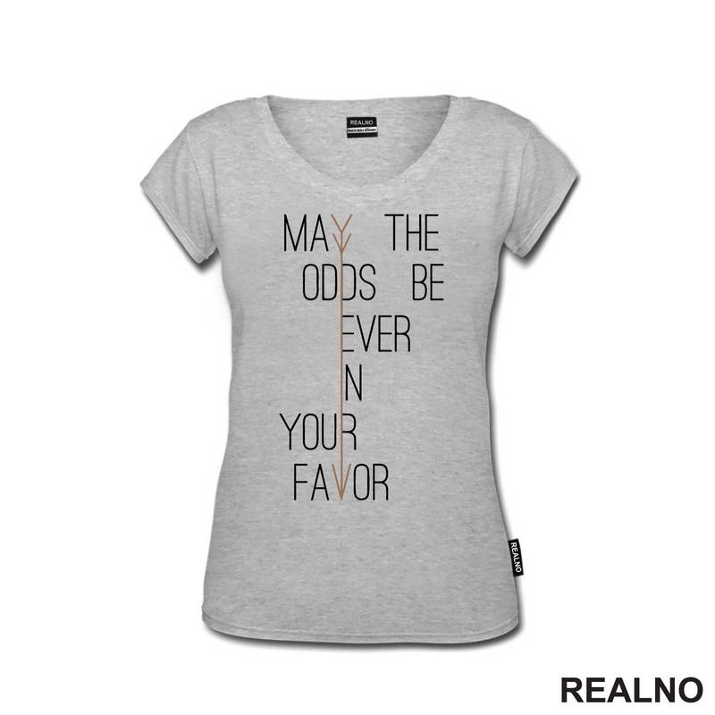May The Odds Be Ever In Your Favor - The Hunger Games - Filmovi - Majica