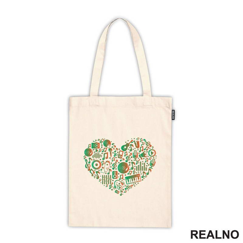 Music Heart - Muzika - Majica