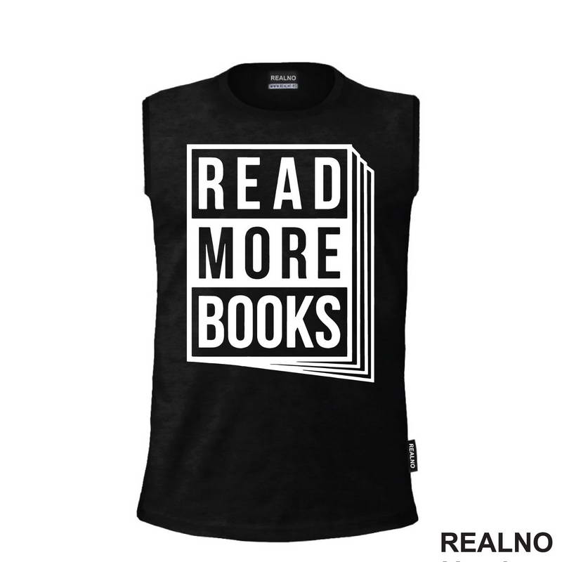 Read More Books - Books - Čitanje - Majica