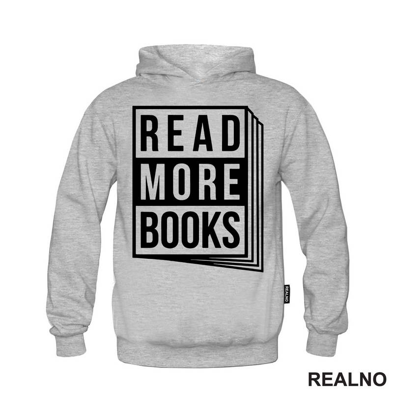 Read More Books - Books - Čitanje - Majica