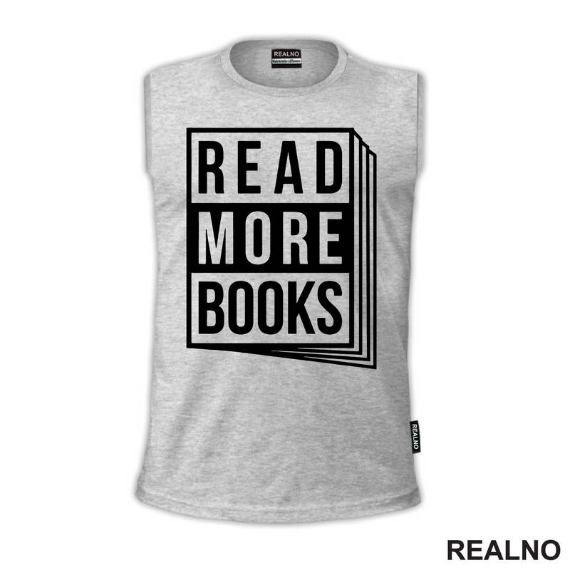 Read More Books - Books - Čitanje - Majica
