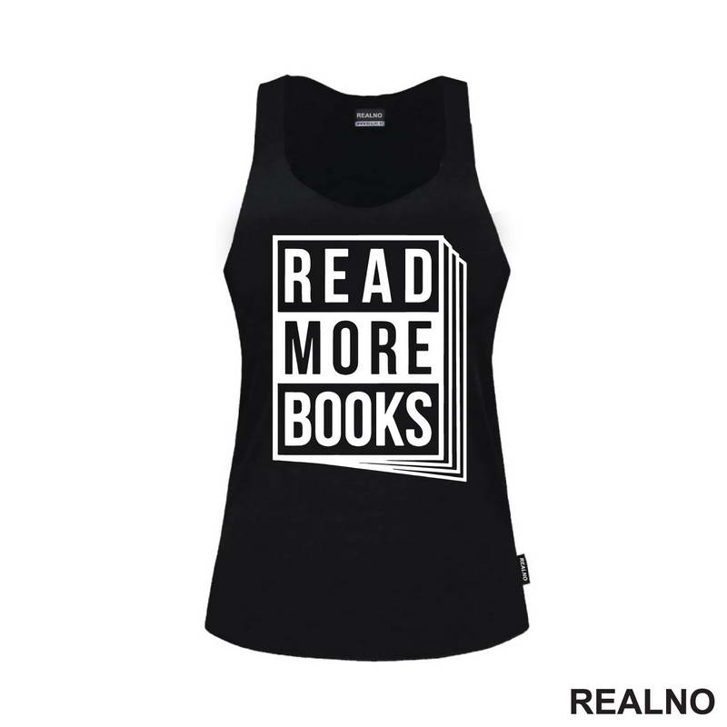 Read More Books - Books - Čitanje - Majica