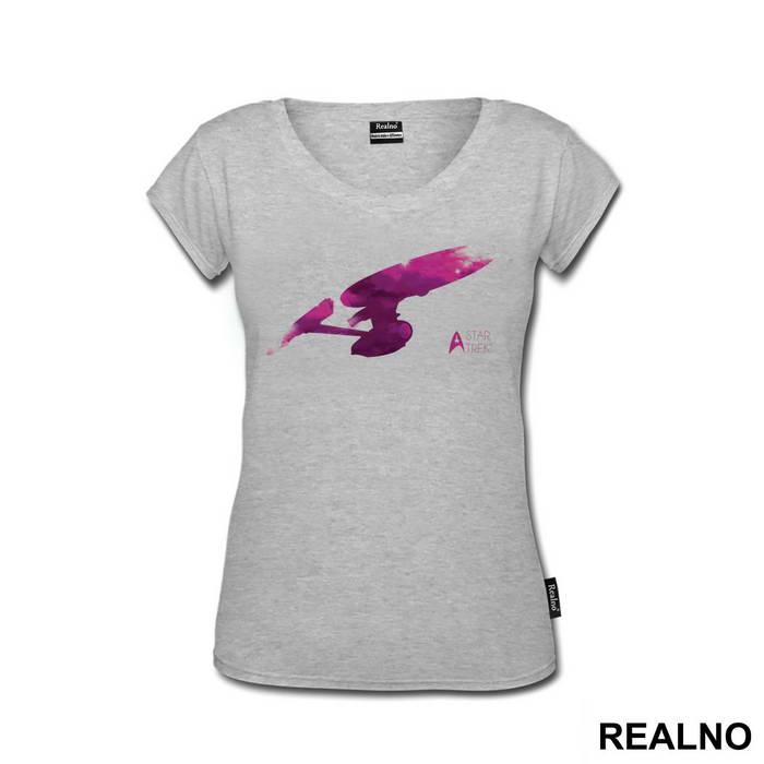 USS Enterprise - Magenta - Star Trek - Majica