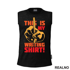 This Is My Writing Shirt! - Orange - Books - Čitanje - Majica