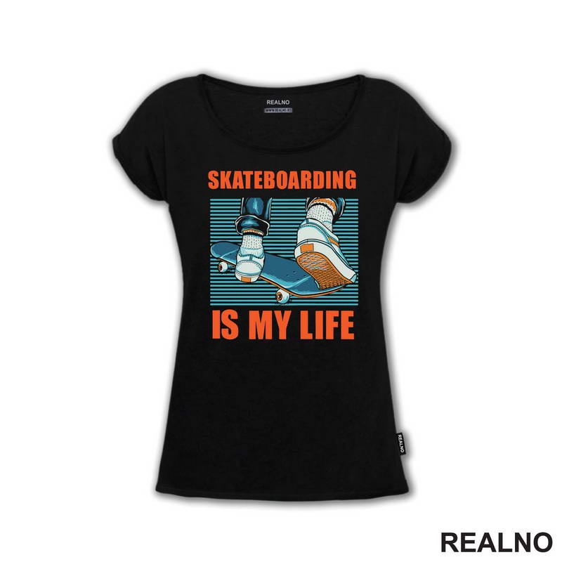 Skateboarding Is My Life - Sport - Majica