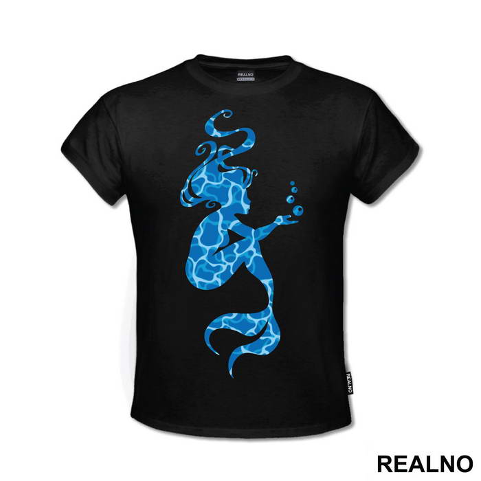 Mermaid Silhouette 3 - Sirene - Mermaid - Majica