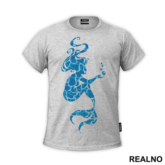 Mermaid Silhouette 3 - Sirene - Mermaid - Majica