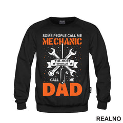 Some People Call Me Mechanic, The Most Important Call Me Dad - Radionica - Majstor - Majica