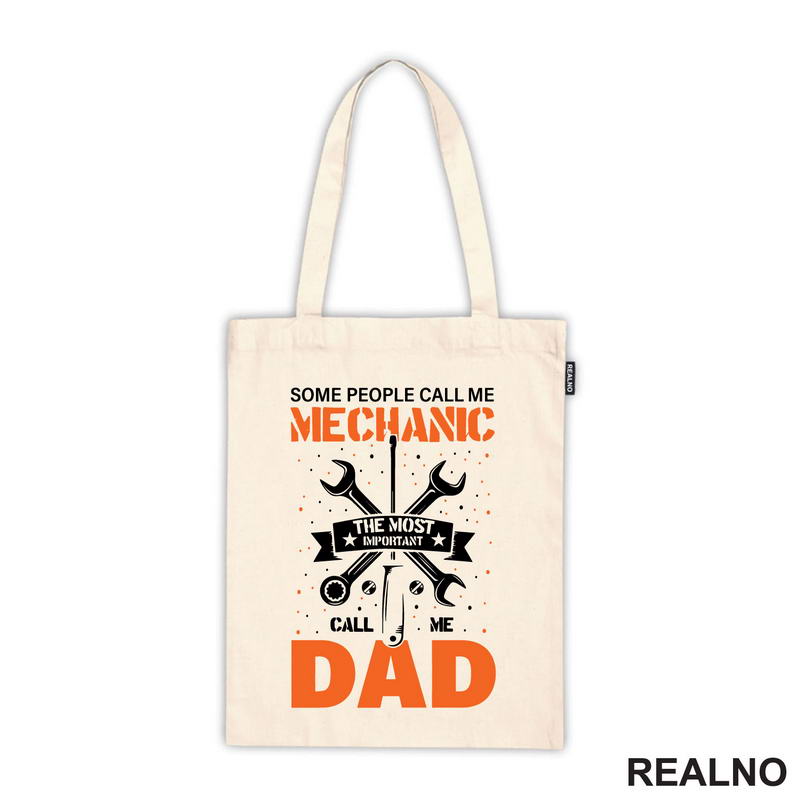Some People Call Me Mechanic, The Most Important Call Me Dad - Radionica - Majstor - Majica