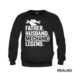 Father. Husband. Mechanic Legend. - Radionica - Majstor - Majica