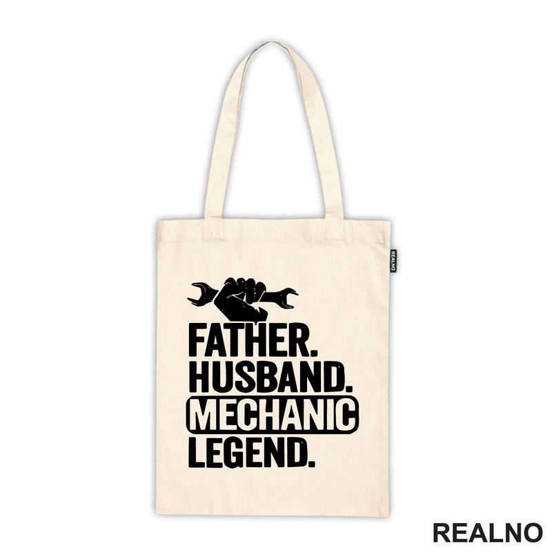 Father. Husband. Mechanic Legend. - Radionica - Majstor - Majica