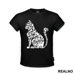 Cats Silhouette - Mačke - Majica