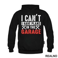I Can't I Have Plans In The Garage - Orange - Radionica - Majstor - Majica