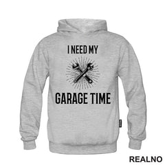 I Need My Garage Time - Lines And Wrench - Radionica - Majstor - Majica